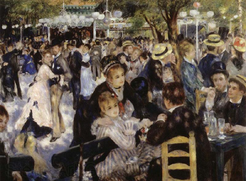 Pierre-Auguste Renoir Dance at the Moulin de la Galette Norge oil painting art